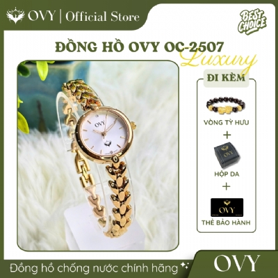 Đồng hồ Nữ GOLD CHARM OVY OC-2507 Đồng hồ Nữ GOLD CHARM OVY OC-2507